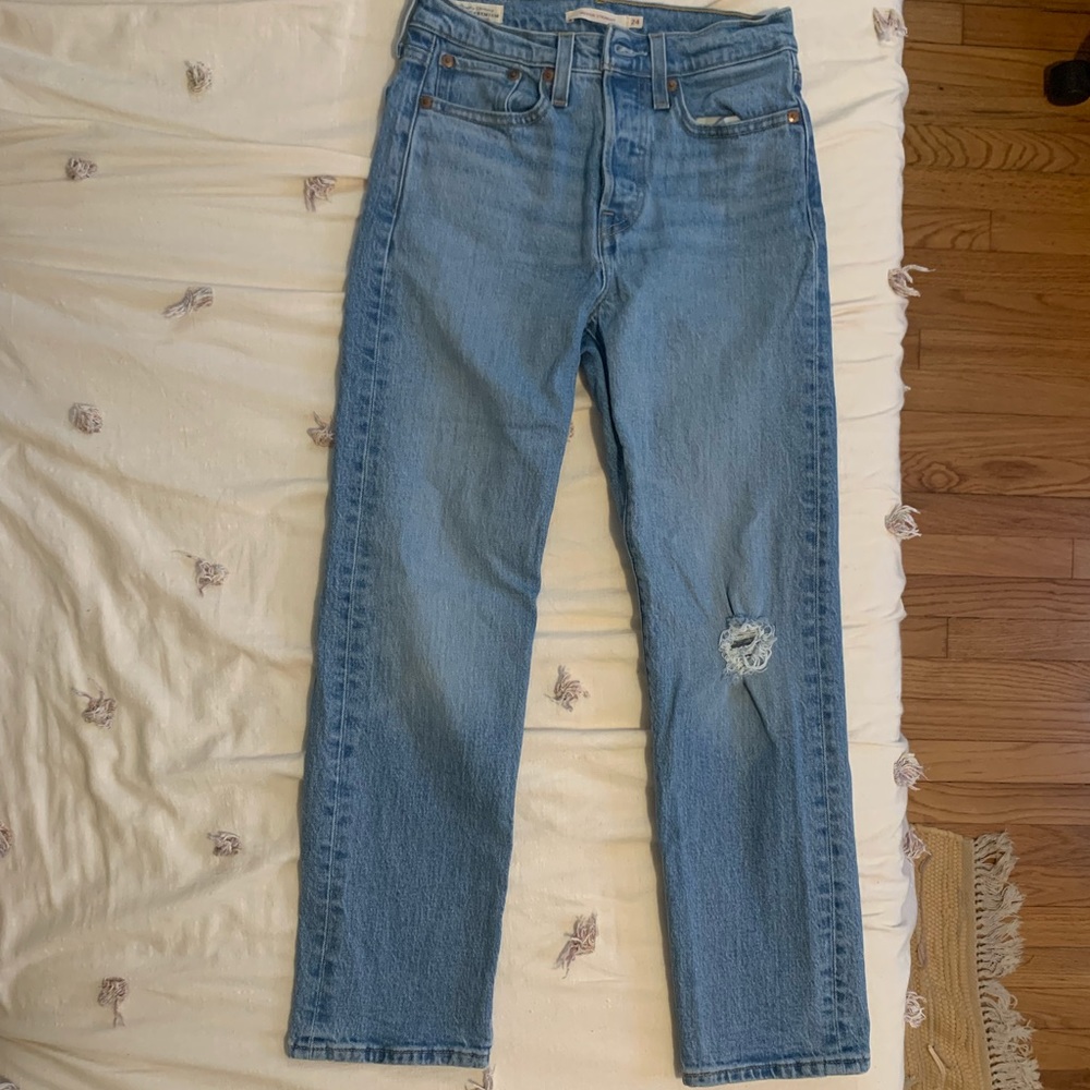 Levi’s wedgie straight jeans
